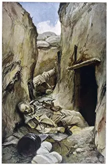 Perthes: WW1/8OCT15/TRENCH/PERTHE