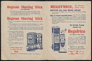 Chemists: WW1 - On Active Service, two pages