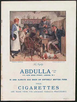 Abdulla: WW1 - Advert for Abdulla Cigarettes
