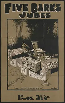 Barks: WW1 - Advert for Five Barks Jubes