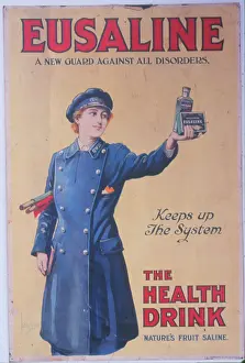 Keeps: WW1 - advertisement for Eusaline, the health drink