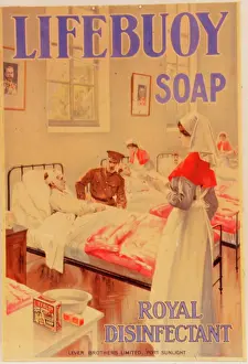 Lifebuoy: WW1 - advertisement for Lifebuoy soap