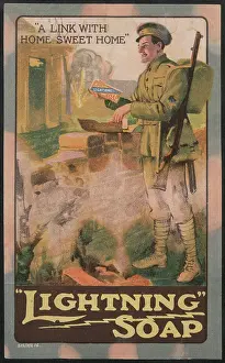 Homesick: WW1 - Advert for Lightning Soap