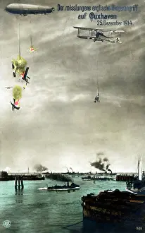 Cuxhaven: WW1 - Aerial and naval combat at Cuxhaven