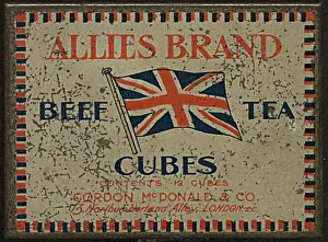 WW1 - Allies Brand Beef Tea Cubes