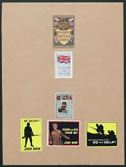Needs: WW1 - Assorted wartime patriotic stamps