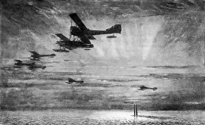 Seaview: WW1 - British seaplanes in action, Cuxhaven, Germany, 1915