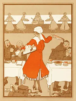 Joyce Dennys: WW1 CANTEEN WORK/DENNYS