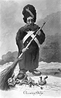 Bearskin: WW1 cartoon, Cleaning Days