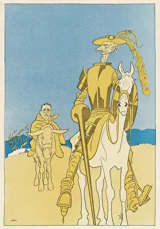 Panza: WW1 CARTOON/DON QUIXOTE