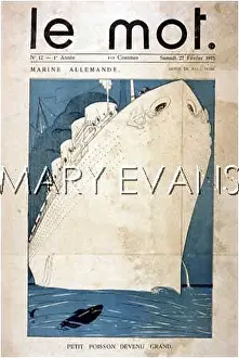 Poisson: WW1 CARTOON/POISSON 1915