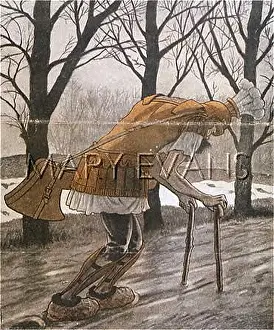 Stooping: WW1 CARTOON/RUSSIAN MARS