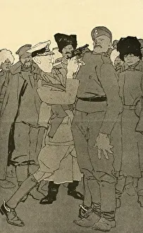 Encourages: WW1 CARTOON/RUSSIAN REV