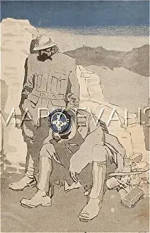 Eduard Thony (ghost Contributor): WW1 CARTOON/SALONIKA