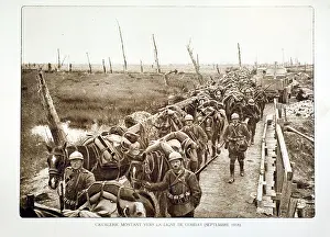 WW1 - Cavalry heading for the battlefield