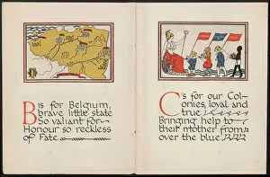 Robert Opie Collection: WW1 - The Child's ABC of the War - B and C