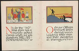 Robert Opie Collection: WW1 - The Child's ABC of the War - N and O