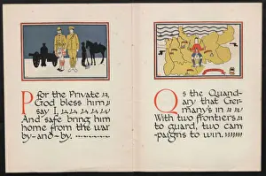 Khaki: WW1 - The Child's ABC of the War - P and Q