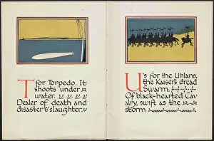 Uhlans: WW1 - The Child's ABC of the War - T and U