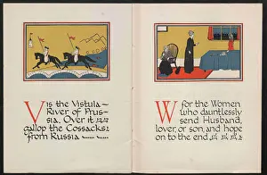 Robert Opie Collection: WW1 - The Child's ABC of the War - V and W