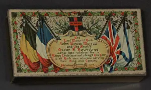 Morrell: WW1 - Christmas 1914 gift tin