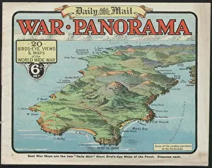 Gallipoli: WW1 - Daily Mail War Panorama, front cover