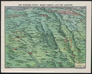 Argonne: WW1 - Daily Mail War Panorama, Western Front