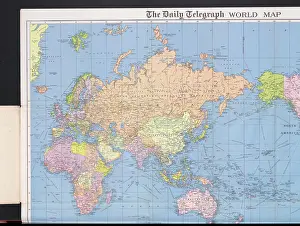 Developments: WW1 - The Daily Telegraph World Map