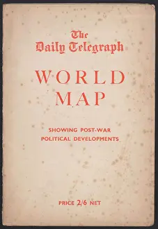 Changes: WW1 - The Daily Telegraph World Map, front cover