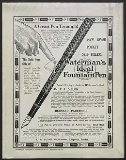 Kingsway: WW1 - Will Dyson's War Cartoons - advertisement