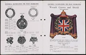 Lifebuoy: WW1 - Electrical Illuminations for Peace Celebration