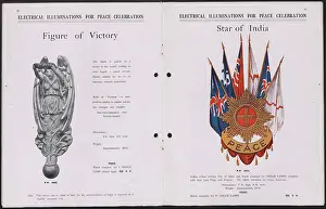 Laurels: WW1 - Electrical Illuminations for Peace Celebration