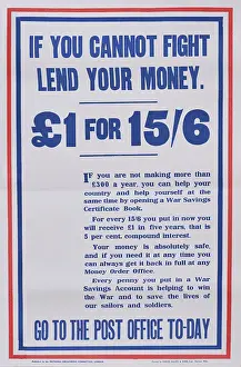 Lending: WW1 - If You Cannot Fight