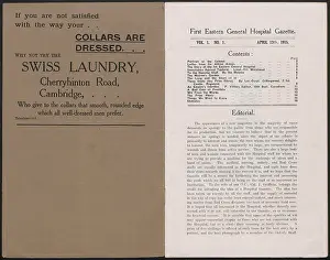 Editorial: WW1 - First Eastern General Hospital Gazette