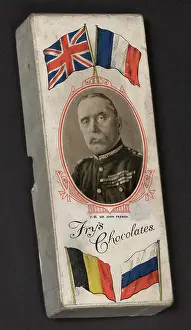 Chocolates: WW1 - Fry's Chocolates - box lid design