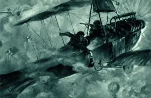 Shrapnel: WW1 - German airmen in combat