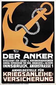 Fundraising: WW1 German poster, Der Anker (The Anchor)
