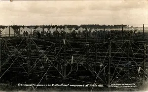 Compound: WW1 German Prisoners in Detention Compound at Frith Hill