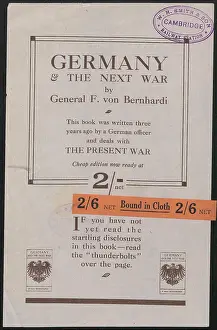 Bernhardi: WW1 - Germany & The Next War