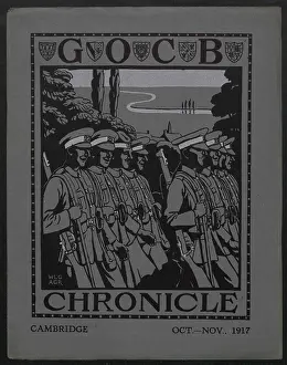 Christs: WW1 - GOCB Chronicle, Cambridge, front cover