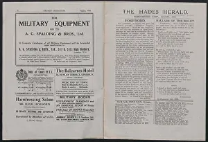 Articles: WW1 - The Hades Herald, two pages