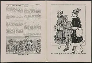 Cowles: WW1 - The Hades Herald, two pages