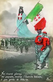 Archetype: WW1 - Italy - Remembrance postcard