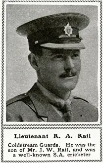 Coldstream: WW1 - Lieutenant R A Rail - Coldstream Guards
