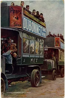 Hoardings: WW1 - London Buses at the Front