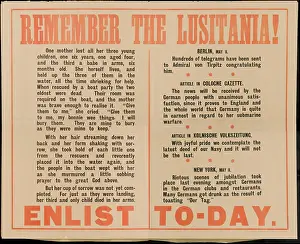 WW1 - Lusitania