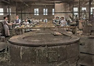 Vats: WW1 - Manufacture of artillery shell shrapnel
