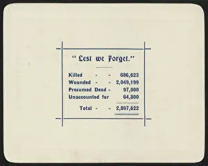 Patria: WW1 - In Memory of the Great War