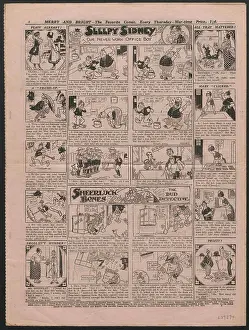 Sleepy: WW1 - Merry and Bright, 18 May 1918, back cover