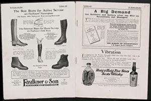 Faulkner: WW1 - The Message from Mars, two pages